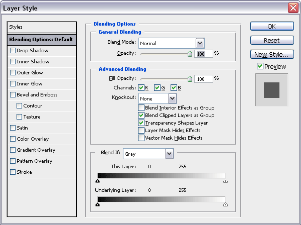 Photoshop Layer Styles Photoshop Layer Styles