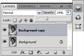 Layer Opacity in CS4 Layer Opacity in CS4