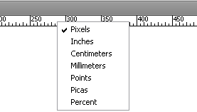 Photoshop Rulers