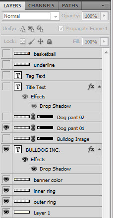 PS layer screen shoot